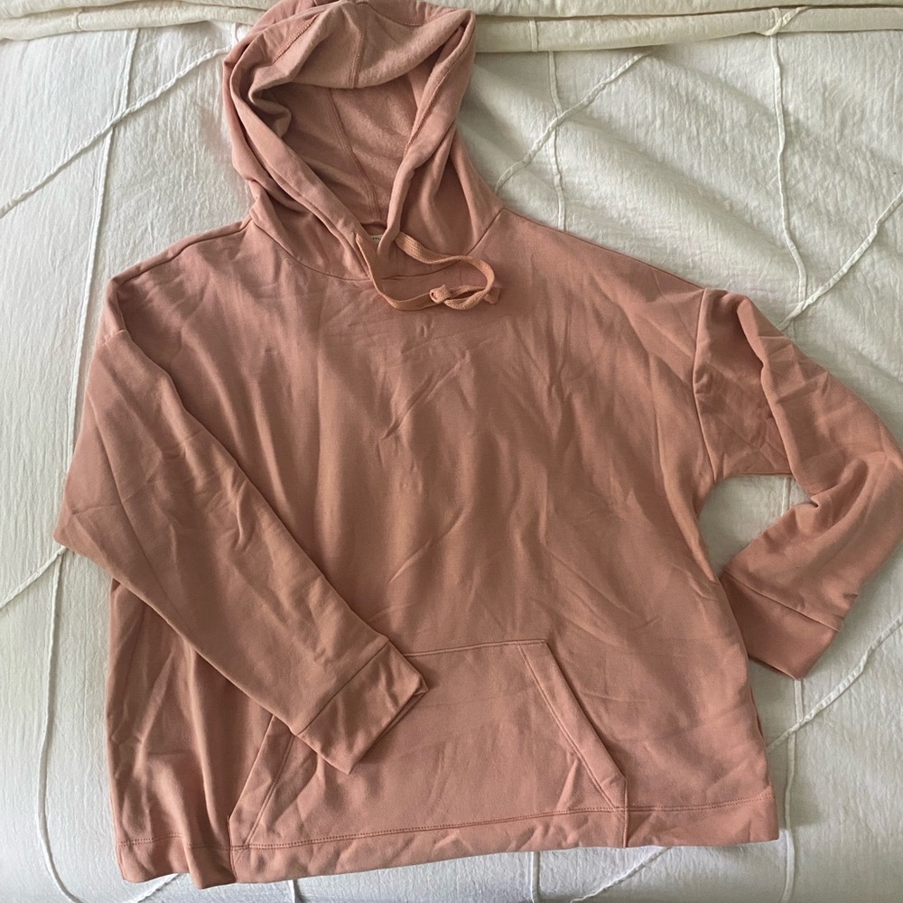 Madewell, MWL hoodie. Blush color. Extra soft!